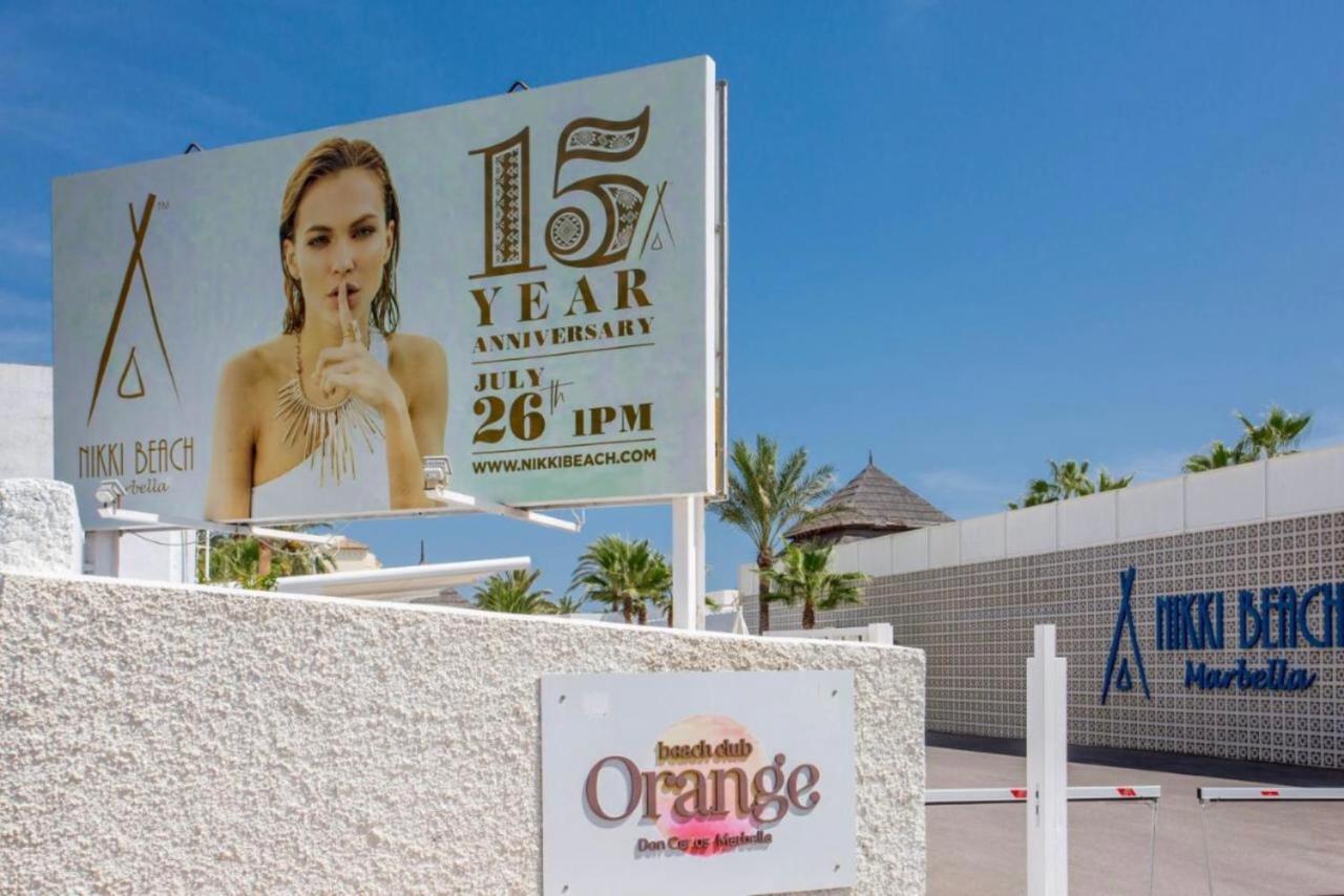 Luxury Beach Side Apartment In Marbella Playa Exteriér fotografie